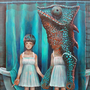 浴室の友人」
