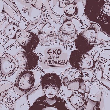 EXO 4TH ANNIVERSARY !!!