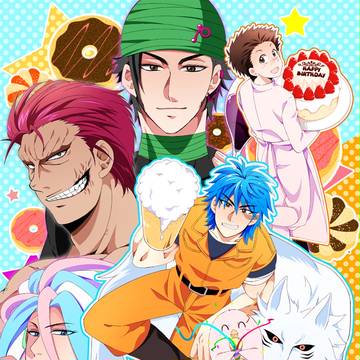 世界美食発見!12告知イラスト
