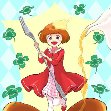 森永ホットケーキ擬人化