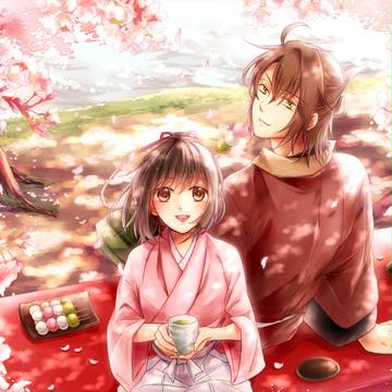 まったりお花見