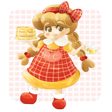 森永ホットケーキ擬人化