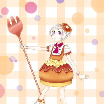 公式　森永ホットケーキミックス擬人化