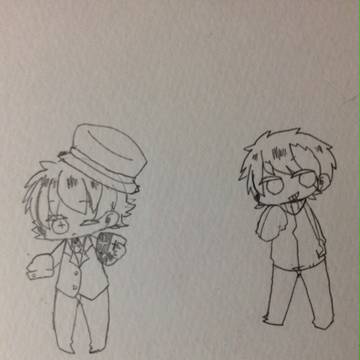 実況者 落描き