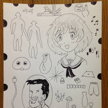 秋山優花里と、フェザーシェービングフォームの人、他