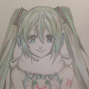 雪ん子ミクさん