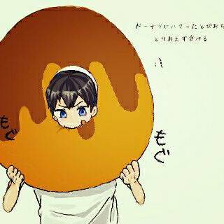 ドーナツととびおちゃん