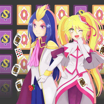 [怪盗]Spade King & Diamond Queen。