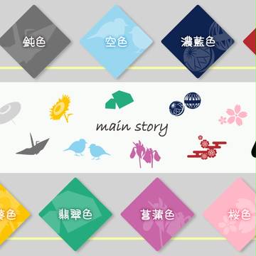 ストーリーの流れ図