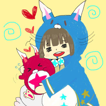 星たぬき大好き少女