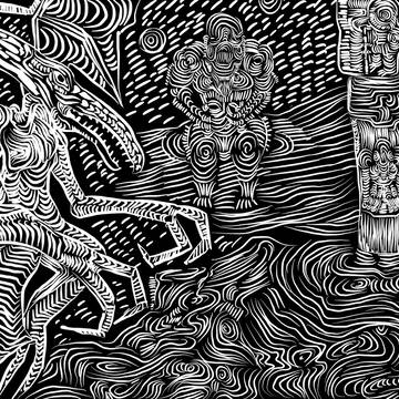 版画っぽいリドリー + おまけ