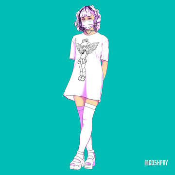 Trying omocat style