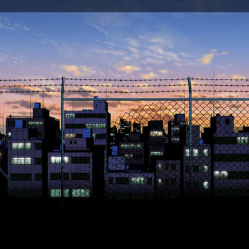 自主制作アニメーション「てくてく日和」　背景(Ver違い)