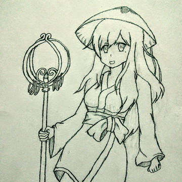 聖姉さん.錫杖ver