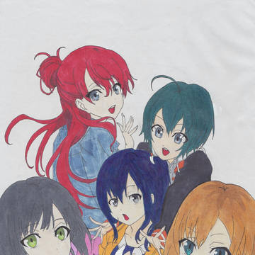 SHIROBAKO  模写