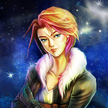 @花櫃子插畫-二次創作-Final Fantasy VIII