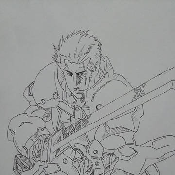 アリューゼ線画