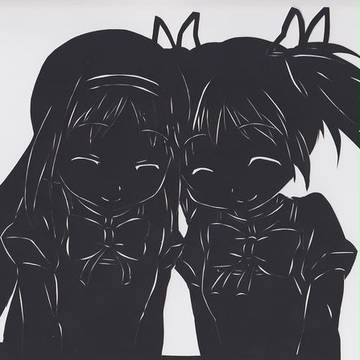 魔法少女まどか☆マギカ 笑顔の二人