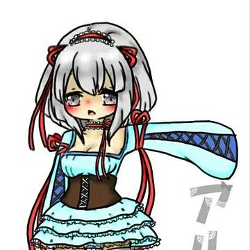 ★ジュゴン擬人化落書き