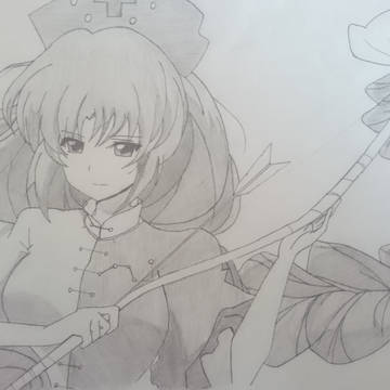 永琳を模写してみました。