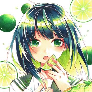 ライムグリーン