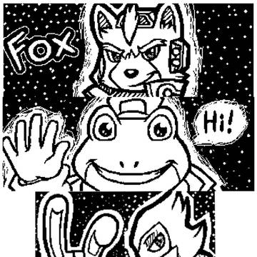 Miiverse Doodles:Starfox Edition