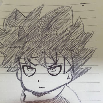 初描き❹