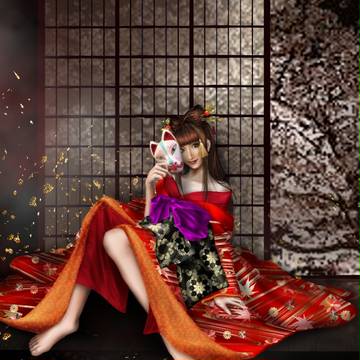 夜桜狐