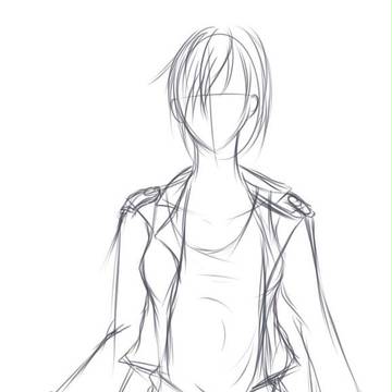 久しぶりの落書き･･･ペンタブが下手になってる・・・