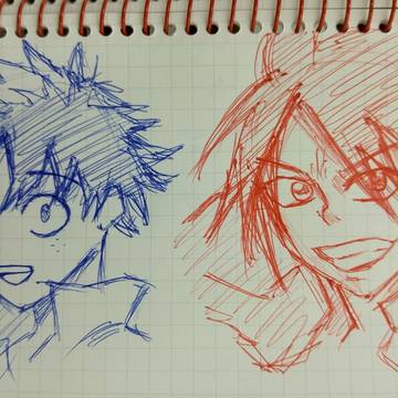 ジャンプ作品ふたつ