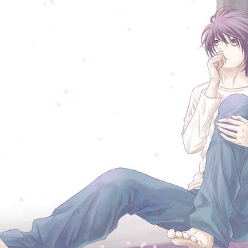 Lと桜と