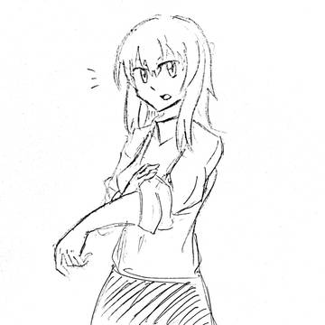 腕まくりエリカ