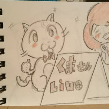 三毛猫カフェ・くまさんライブ1/6