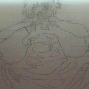 ルーミア描いてみた