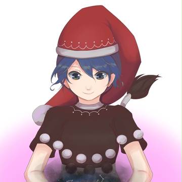 宇宙を飛ぶ不思議な巫女