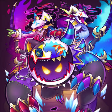 JESTER DRAGON DRAWN JOKER