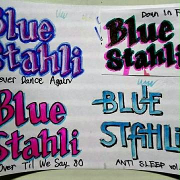 Blue Stahli font