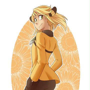 デンリュウ擬人化