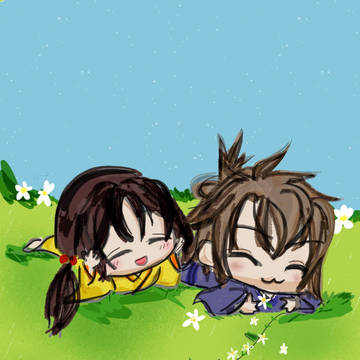 ちび総司と千鶴