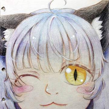 黑猫也爱原宿假发?