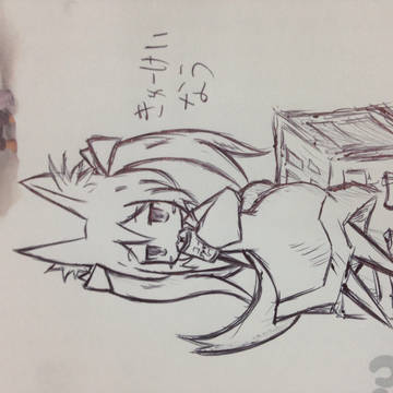 休み時間に久々にラクガキ