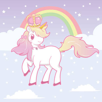 pastel unicorn
