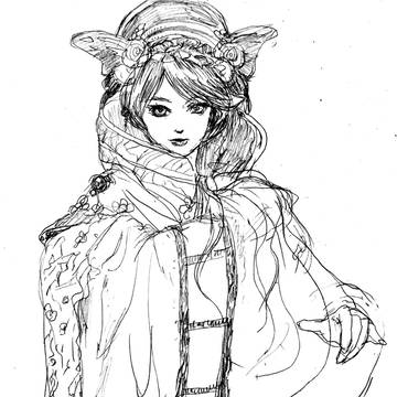丹翡ちゃん落書き