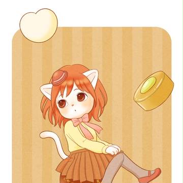chocolate falling down
