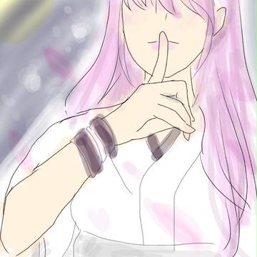 宵闇に微笑む