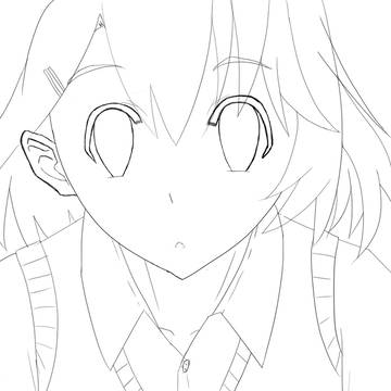 デジタル慣れ 線画