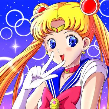 【塗らせていただきました】セーラームーン