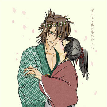 総司と千鶴〜花よりキス