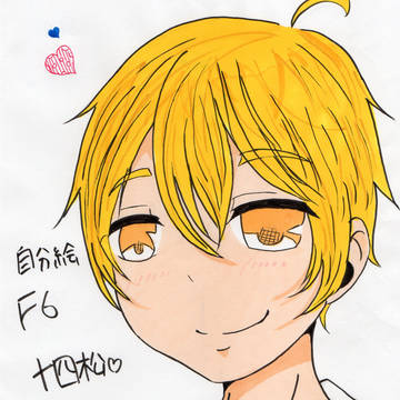 自分絵F６十四松🍬