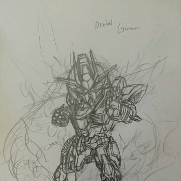 (INCOMPLETE) SD BB DENIAL GUNDAM